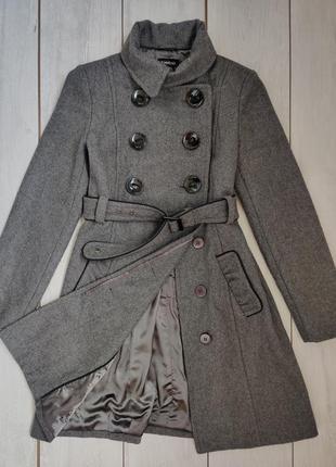 Стильное высококачественное драповое женское пальто от америка...