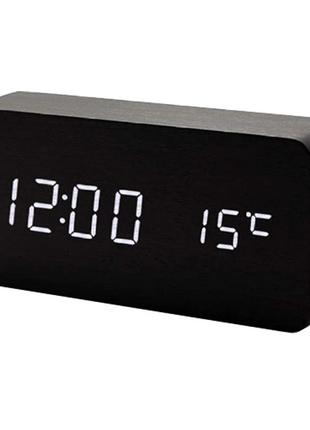 Часы сетевые VST-862-6, белые, температура, USB
