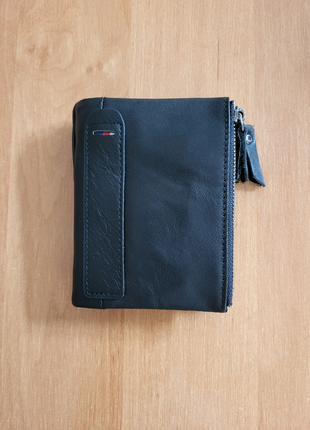 Мужской кожаный кошелёк, портмоне, органайзер для карт