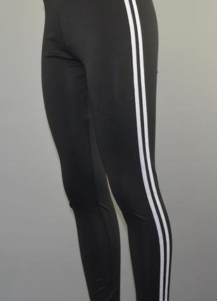Женские, спортивные штаны, лосины black (s-m)