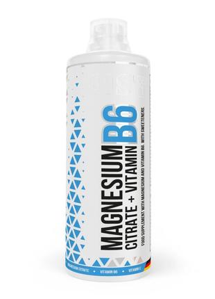 Витамины и минералы MST Magnesium Citrate Plus Vitamin B6, 1 л...