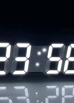 3D светодиодные цифровые часы светящиеся usb-разъемом