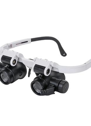 Очки-лупа бинокулярные Magnifier 9892H-1 (8x-62 мм/23x-21 мм) ...