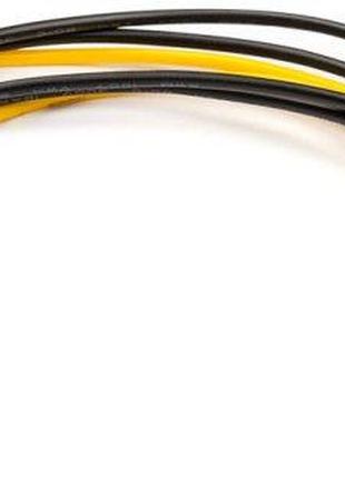 Кабель 2molex -> 6pin ATCom (для живлення відеокарт) (16185) (...