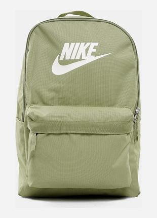Рюкзак Nike NK HERITAGE BKPK зеленый 43x30x15см DC4244-334