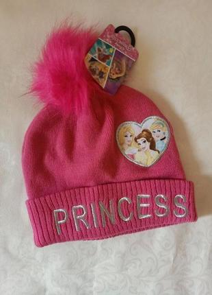Шапка для дівчинки princess s/м  детская шапка 7829