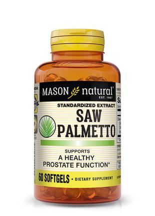 Натуральна добавка Mason Natural Saw Palmetto, 60 капсул