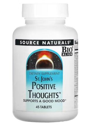 Натуральна добавка Source Naturals St. John's Positive Thought...