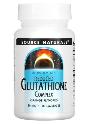 Натуральная добавка Source Naturals Reduced Glutathione Comple...