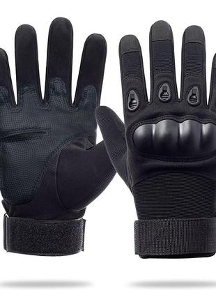 Тактические полнопалые перчатки (велоперчатки, мотоперчатки) e...