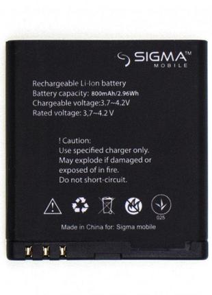 Аккумулятор для Sigma Comfort 50 Shell Duo Menol (800 mAh) HC