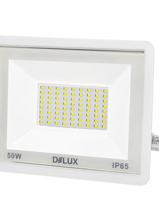 Прожектор LED DELUX FMI 11 LED 50Вт 6500K IP65 бел.