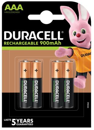 Аккумулятор DURACELL HR03 (AAA) 900mAh уп. 4шт.