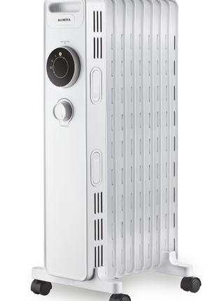 Маслонаполненный радиатор Kumtel KUM-1225S White