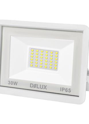 Прожектор LED DELUX FMI 11 LED 30Вт 6500K IP65 бел.