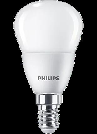 Лампа светодиодная PHILIPS EcohomeLEDLustre 5W 500lm E14 840 P...