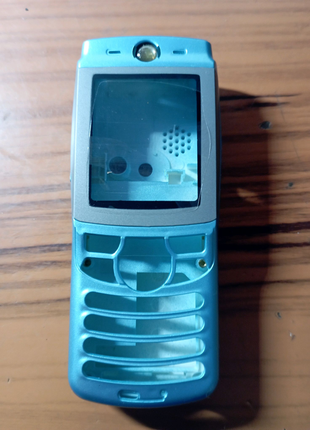 Корпус телефона Motorola E365-голубой перламутр