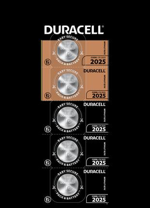 Батарейка DURACELL 2025 DSN уп. 1х5 шт. (CR2025, DL2025)