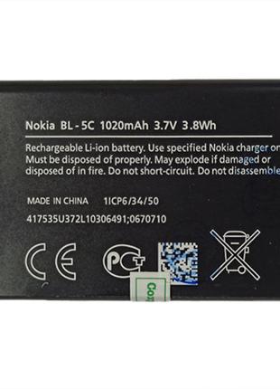 Аккумулятор на Nokia BL-5C (1020mAh)
