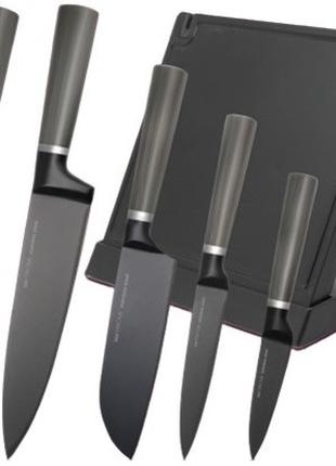 Набор ножей OSCAR MASTER, 5 ножей + разделочная доска