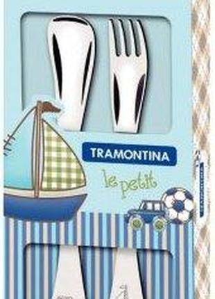 Детский набор столовых приборов Tramontina BABY Le Petit blue,...