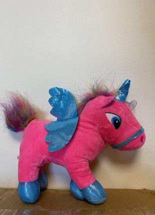 Мягкая игрушка Единорог 27см Розовый небосвод
