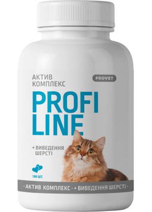 Витамины для кошек ProVET Profiline Актив комплекс + вывод шер...