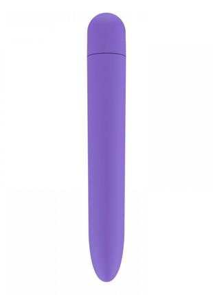 Вибропуля Ultra Power Bullet USB Matte Purple 10 режимов вибра...