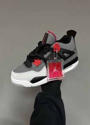 Nike air jordan retro 4 «&nbsp;infrared&nbsp;» fur