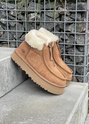 Ugg funkette chestnut platform