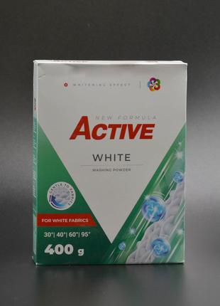 Стиральный порошок "ACTIVE" / Автомат / White / 400г