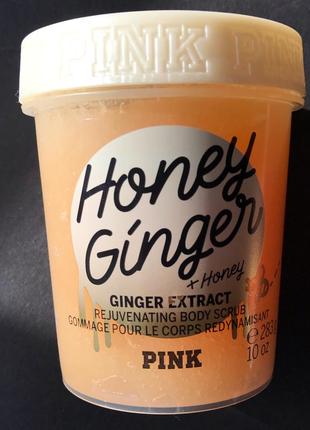 Оригинал скраб для тела victoria’s secret pink honey ginger sc...