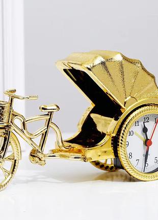 Часы в виде Велосипеда (рикша).