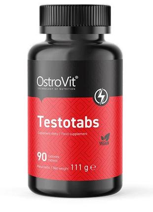 Стимулятор тестостерона OstroVit Testotabs, 90 таблеток
