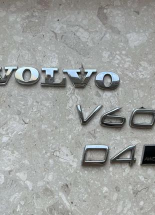 Букви кляпи Volvo V60 D4 AWD Оригінал