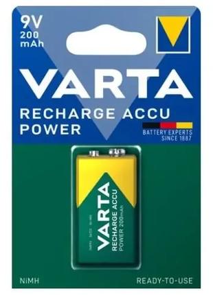 Аккумулятор Varta Power R2U 6F22 9V 200мАч (56722101401)