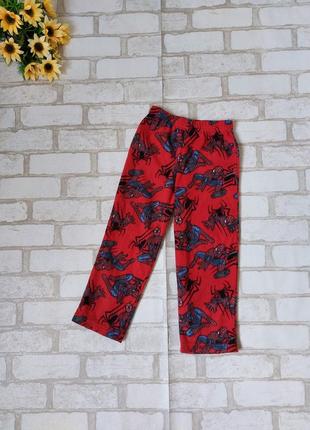 Домашние штаны пижама на флисе для мальчика человек паук george
