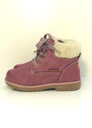 Детские розовые зимние ботинки ботинки fila р. 25