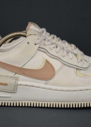 Nike air force 1 shadow sail кроссовки женские кожаные на плат...