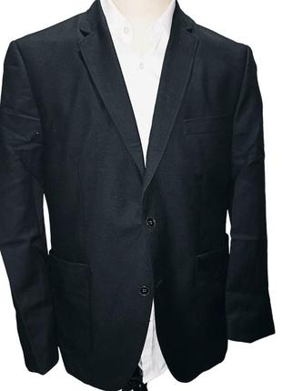 Roy robson пиджак приталенная модель черный