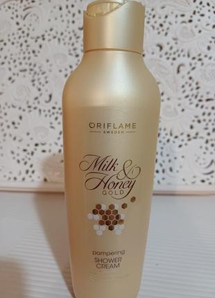 Крем для душа milk &amp; honey gold орифлейм код 35960