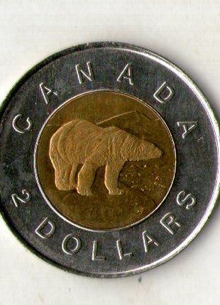 Канада › Королева Елизавета II 2 доллара, 1996-2003 №447