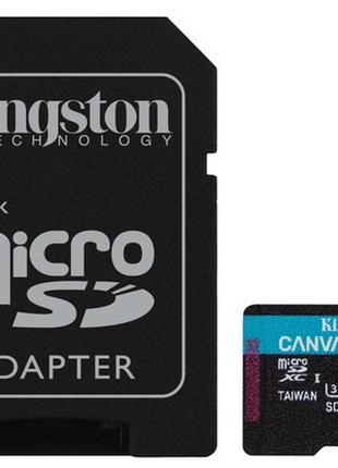 Карта памяти Kingston microSDXC 256GB Canvas Go+ U3 V30 (SDCG3...