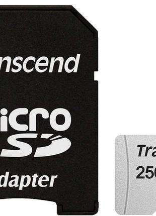 Карта памяти Transcend microSDXC 256GB UHS-I U3 (TS256GUSD300S...