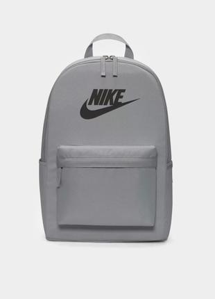 Рюкзак Nike NK HERITAGE BKPK серый 43x30x15см DC4244-012