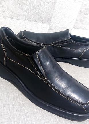 Кожаные мужские итальянские туфли alfani