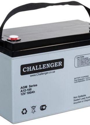 Аккумулятор Challenger A12-100 AGM