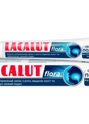 Зубна паста Lacalut flora 75 мл (4016369691588)