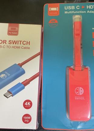 Nintendo Switch док hub type-c hdmi підходить Mac windows android