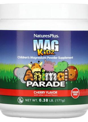 Магний для детей Nature's Plus Animal Parade MagKidz порошок 1...
